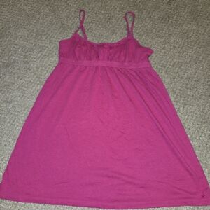 Y2k Vintage 2006 Aerie Fuchsia Pink Chemise / Dress Size Large